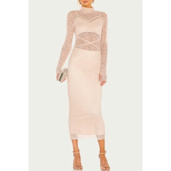 LIZZO MESH DRESS - Picture 2 of 5